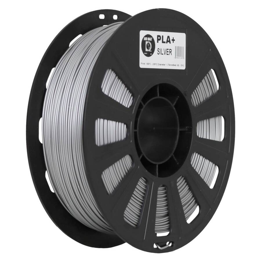 FILAMENTO PLA+ (1,75mm) - PLATA