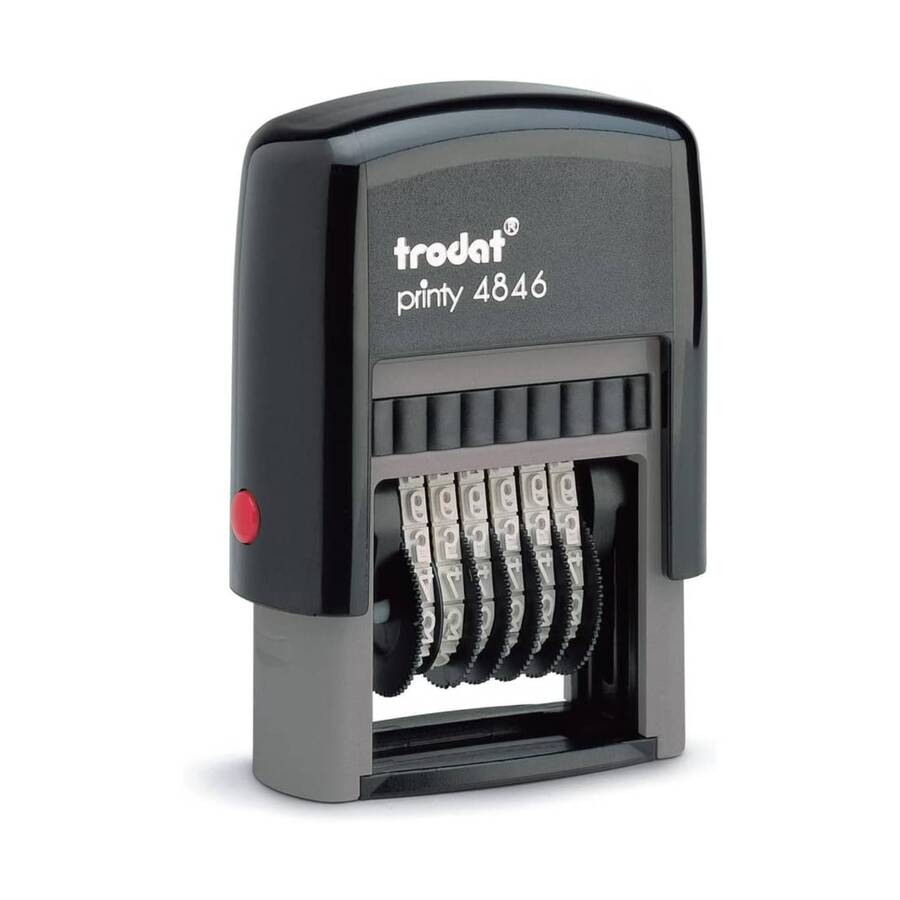 NUMERADOR TRODAT 4846 - 4mm 6 DÍGITOS / AUTOMÁTICO